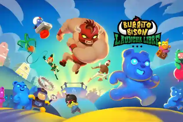 Burrito Bison Launcha Libre
