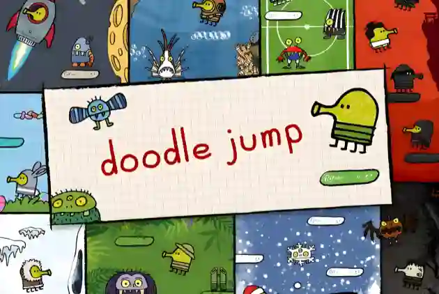 Game 57 is Doodle Jump