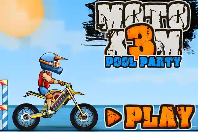 Moto X3M Pool Party